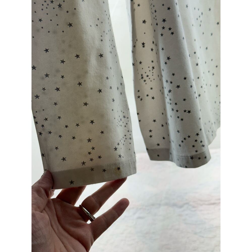 Coldwater Creek women’s 2X long sleeve T-shirt white/stars - Picture 8 of 9